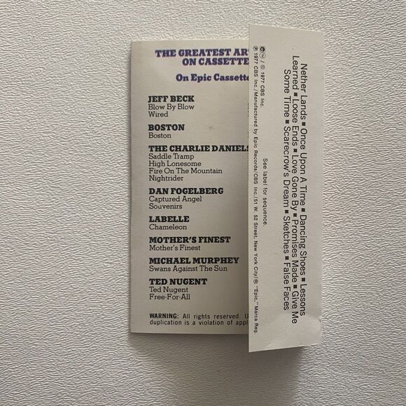 Dan Fogelberg Cassette Tapes Home Free Captured Angel Souvenirs & Tim Weisberg - Picture 15 of 16